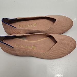 Light Pink Round Toe Rothys - Worn Once